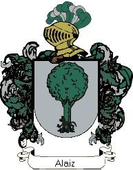 Escudo del apellido Alaiz