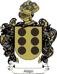 Escudo del apellido Alajin