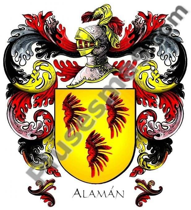 Escudo del apellido Alaman