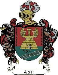 Escudo del apellido Alas