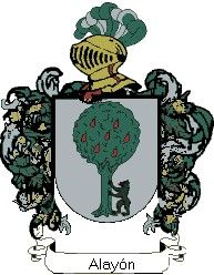 Escudo del apellido Alayón