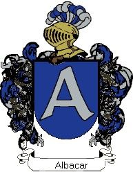 Escudo del apellido Albacar