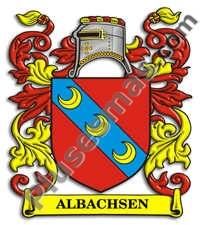 Escudo del apellido Albachsen