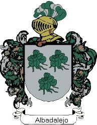 Escudo del apellido Albadalejo