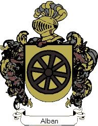 Escudo del apellido Alban