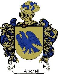 Escudo del apellido Albanell