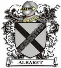 Escudo del apellido Albaret