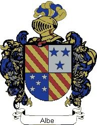 Escudo del apellido Albe