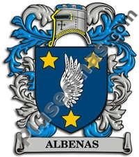 Escudo del apellido Albenas
