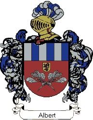 Escudo del apellido Albert