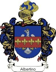 Escudo del apellido Albertino