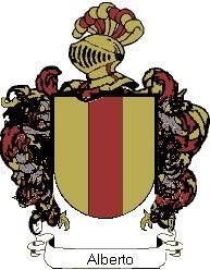 Escudo del apellido Alberto