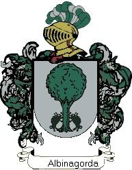 Escudo del apellido Albinagorda