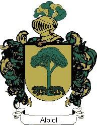 Escudo del apellido Albiol