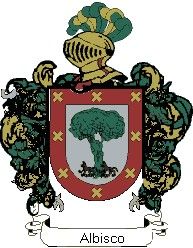 Escudo del apellido Albisco