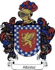 Escudo del apellido Albistur