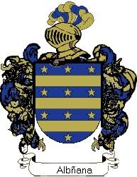 Escudo del apellido Albñana