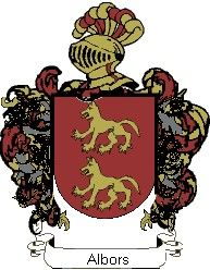 Escudo del apellido Albors