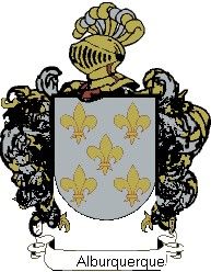 Escudo del apellido Alburquerque