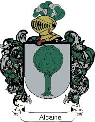 Escudo del apellido Alcaine