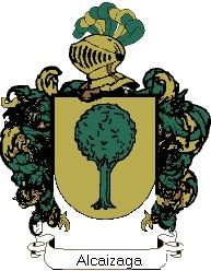 Escudo del apellido Alcaizaga