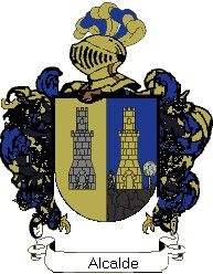 Escudo del apellido Alcalde