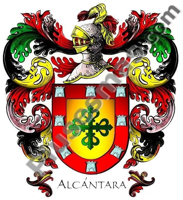 Escudo del apellido Alcántara