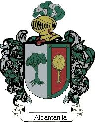 Escudo del apellido Alcantarilla