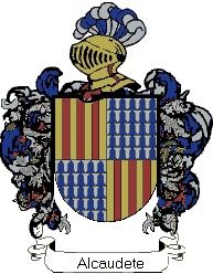 Escudo del apellido Alcaudete