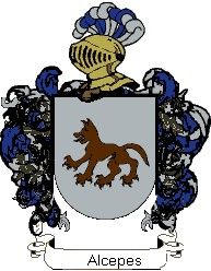 Escudo del apellido Alcepes