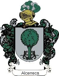 Escudo del apellido Alcerreca