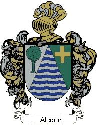 Escudo del apellido Alcibar