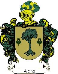 Escudo del apellido Alcina