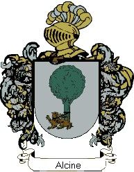 Escudo del apellido Alcine