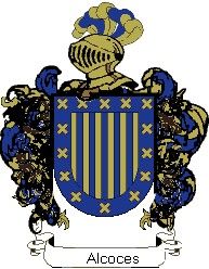 Escudo del apellido Alcoces