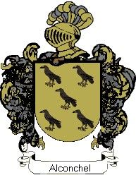 Escudo del apellido Alconchel