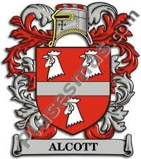 Escudo del apellido Alcott