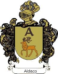 Escudo del apellido Aldaco