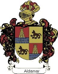 Escudo del apellido Aldamar