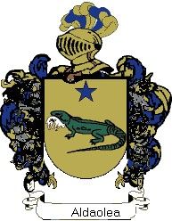 Escudo del apellido Aldaolea