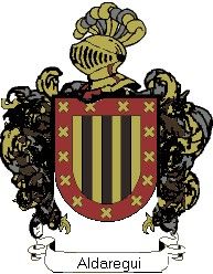 Escudo del apellido Aldaregui