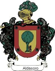 Escudo del apellido Aldasoro