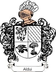 Escudo del apellido Aldui