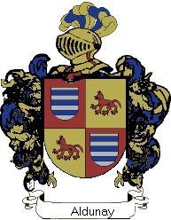 Escudo del apellido Aldunay