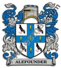 Escudo del apellido Alefounder