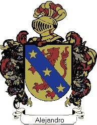 Escudo del apellido Alejandro