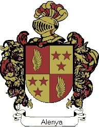 Escudo del apellido Alenya