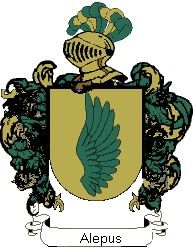 Escudo del apellido Alepus