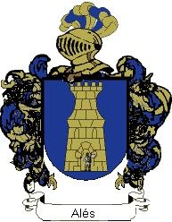 Escudo del apellido Alés