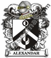 Escudo del apellido Alexandar